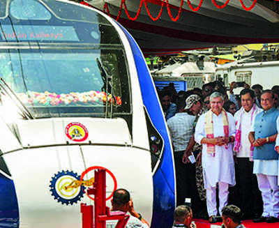 PM Modi flags off North-East's first Vande Bharat train, highlights work with 'service spirit'