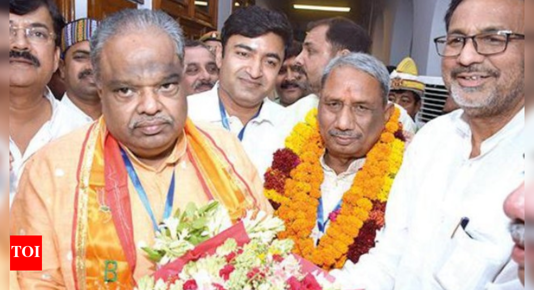 BJP wins both seats in Vidhan Parishad bypoll Lucknow News Times of