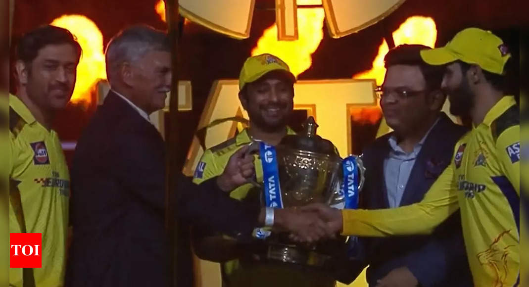 CSK vs GT, IPL 2023 Final: It’s a fairytale finish, says Ambati Rayudu after playing his last IPL match | Cricket News – Times of India