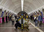 Russia-Ukraine War: Kyiv residents take shelter in subway stations amid Russian air strikes