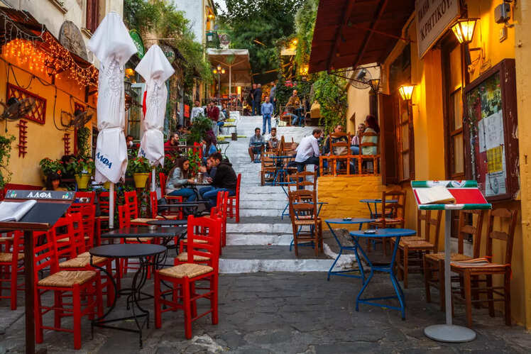 Plaka in Athens