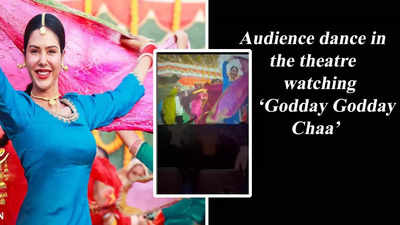 Video: Audience dance in the theatre watching ‘Godday Godday Chaa’; elated Sonam Bajwa shares the clip