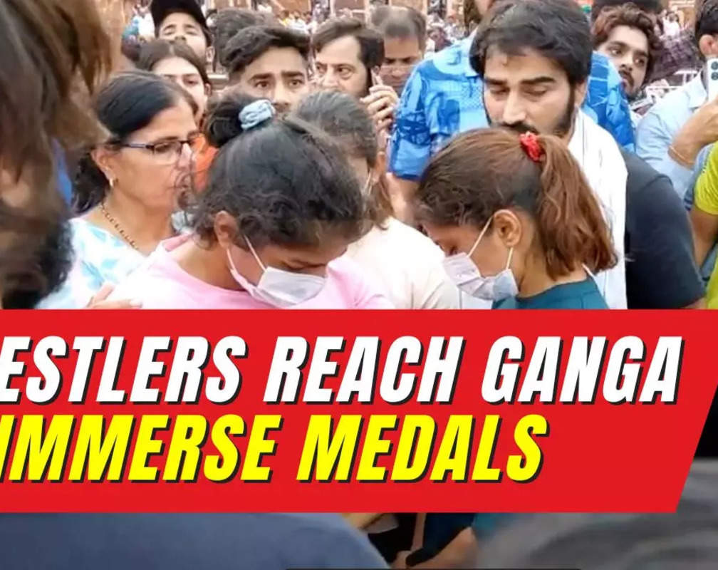 
Wrestlers Protest News Live: Protesting wrestlers to 'immerse' their medals in Ganges
