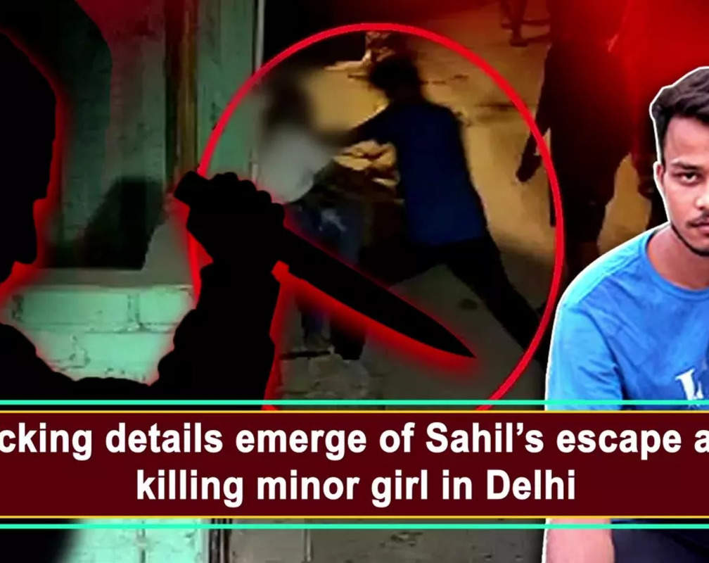 
WATCH: Shocking details emerge of Sahil’s escape after killing minor girl in Delhi
