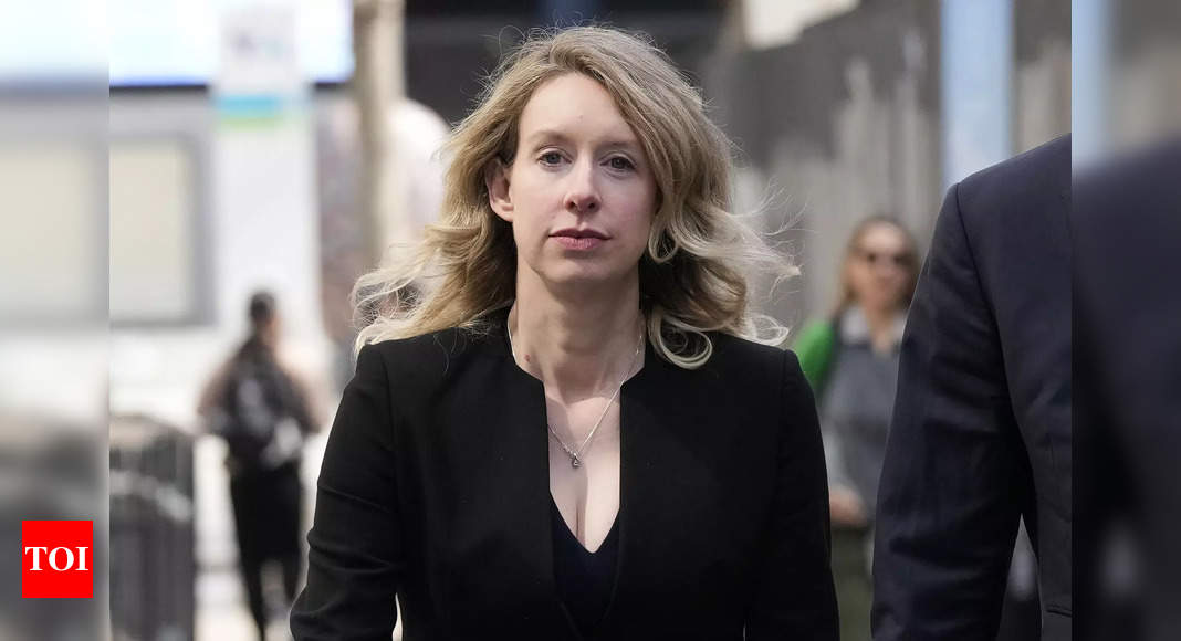 Elizabeth Holmes enters Texas prison to begin 11-year sentence for notorious blood-testing hoax – Times of India