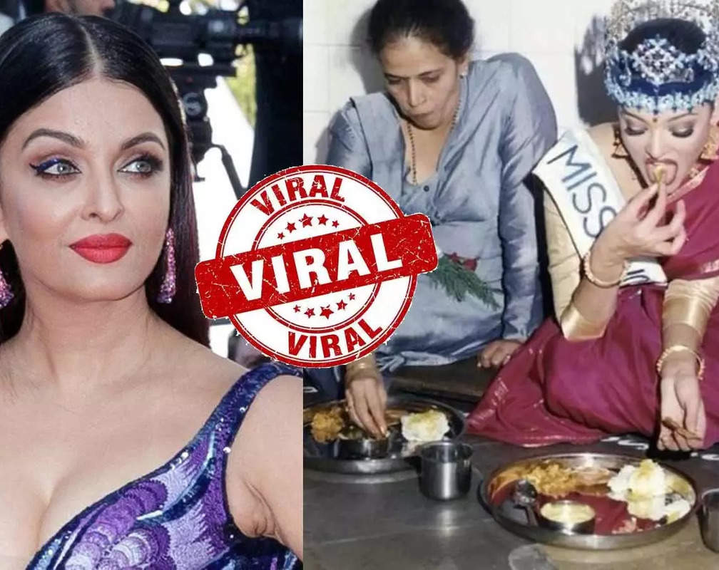 
Aishwarya Rai's old picture sitting on the floor and enjoying a meal with mother Vrinda Rai resurfaces on social media. CHECK OUT!
