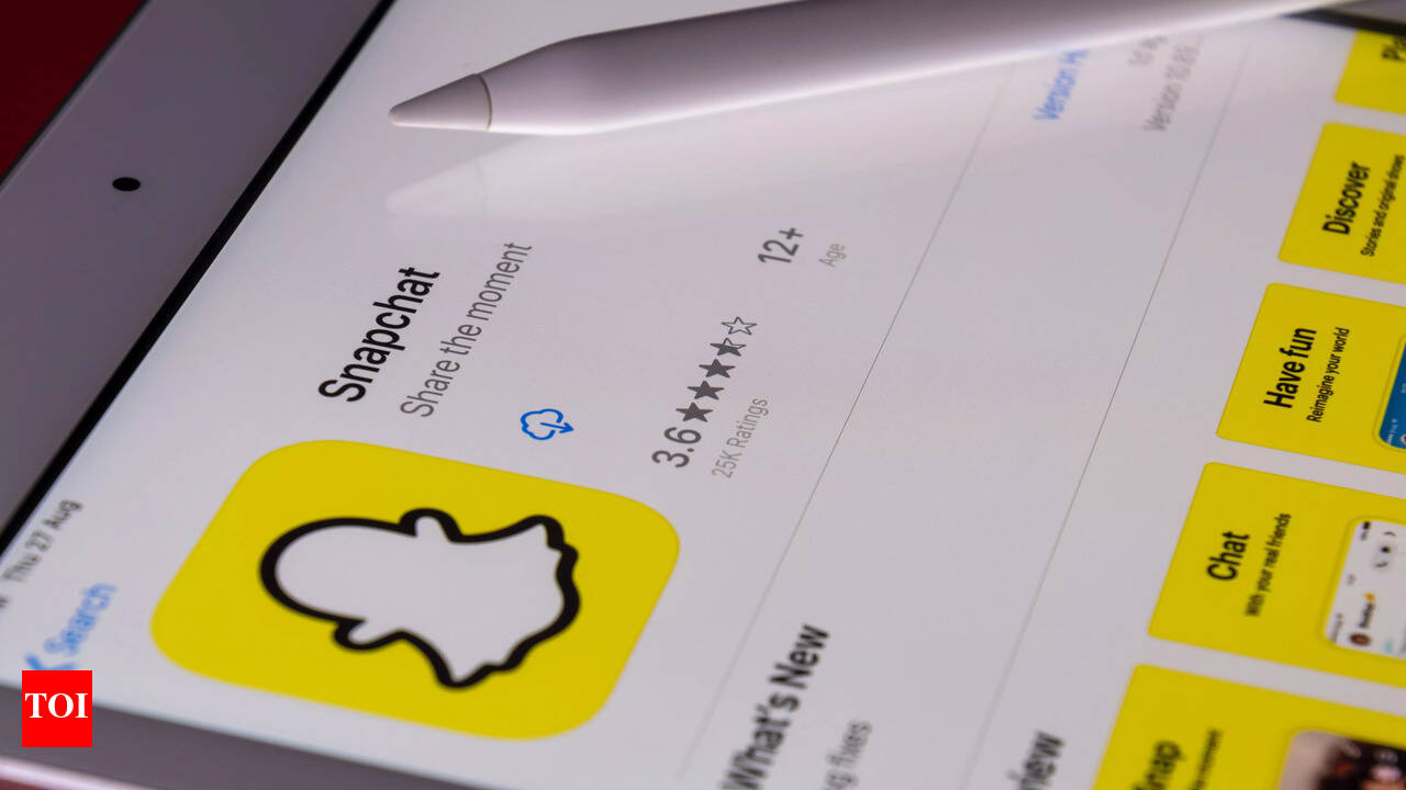 Snapchat: Snapchat launches new generative AI feature: All the details -  Times of India