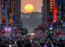 Hundreds of New Yorkers gather to witness the rare ‘Manhattanhenge’