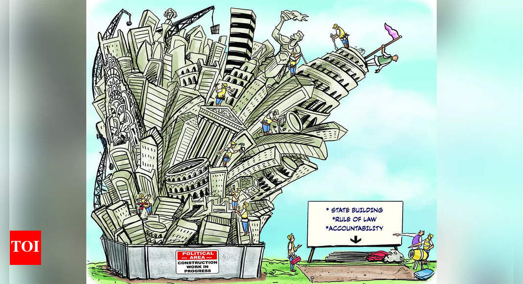 Why buildings don't make a nation great | India News - Times of India