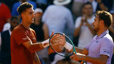 French Open: Kokkinakis upsets Wawrinka in five-set thriller, advance to third round