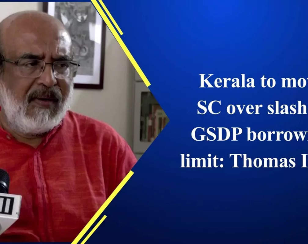 
Kerala to move SC over slashed GSDP borrowing limit: Thomas Isaac
