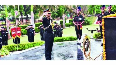 Lt Gen Rahul Singh assumescharge as Kharga Corps GOC
