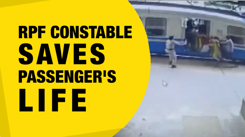 Telangana: RPF woman constable saves the life of a woman passenger at ...