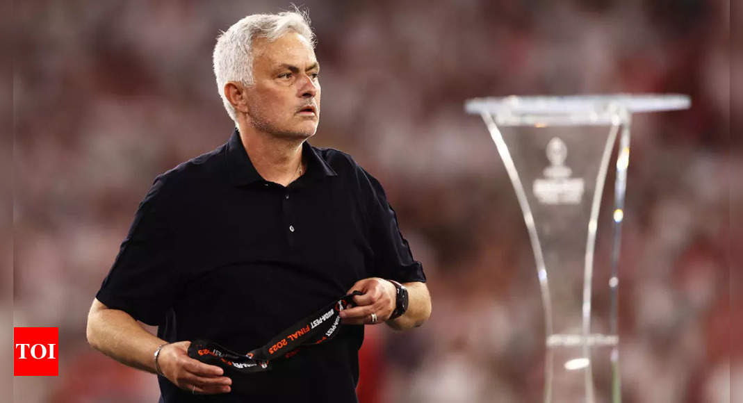 Jose Mourinho raises further doubts over future after Europa League heartache | Football News – Times of India