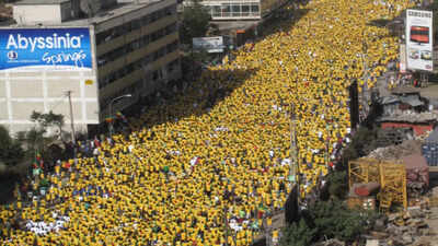 FAKE ALERT: Image of huge crowd from Ethiopia viral as CSK fans celebrating in Ahmedabad