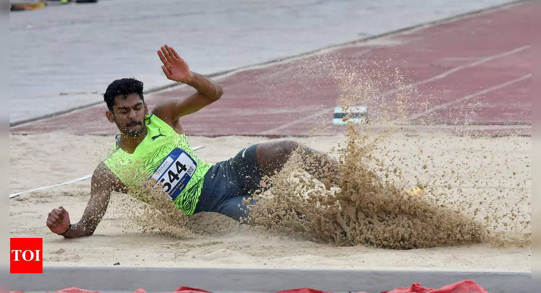 Long jumper Murali Sreeshankar aims to find rhythm ahead of major competitions | More sports News – Times of India