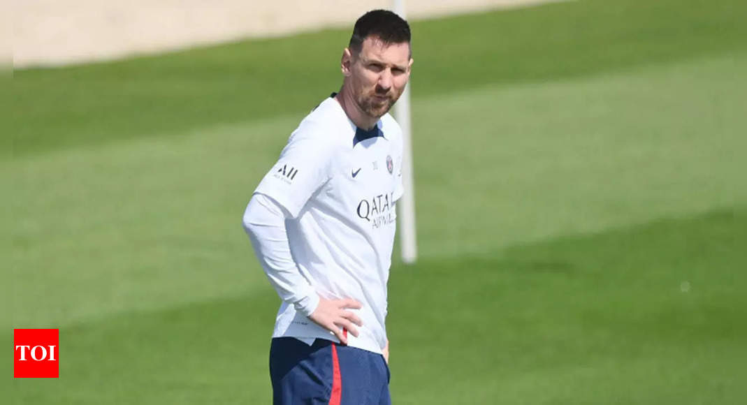 Lionel Messi: Argentina star Lionel Messi to play last game for PSG on Saturday: Galtier | Football News – Times of India