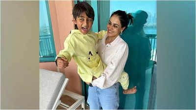 Genelia Deshmukh's wish for son Rahyl is all things love