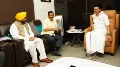 DMK will support AAP, oppose Centre's Delhi ordinance: M K Stalin after meeting CM Arvind Kejriwal