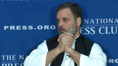 Opposition well-united, a bit of give and take required: Rahul Gandhi in Washington DC