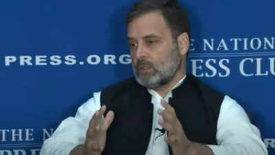 Opposition well-united, a bit of give and take required: Rahul Gandhi in Washington DC