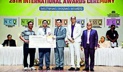Three students shine in Olympiad