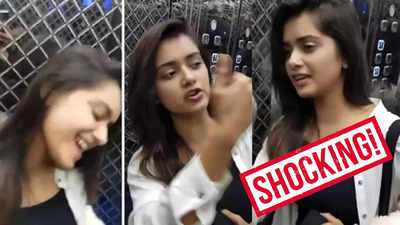 Malini Sex Video - Watch: Drunk actress uses cuss words, gets slammed after private video goes  viral | Bengali Movie News - Times of India