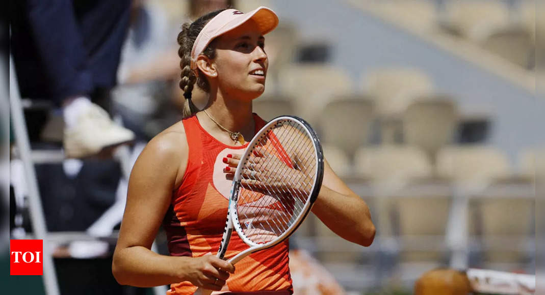 Elise Mertens knocks third seed Jessica Pegula out of French Open | Tennis News – Times of India