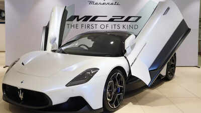 Maserati delivers India's first MC20 coupe to customer