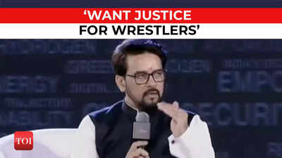 Sexual harassment allegations against WFI Chief: Chargesheet soon, want justice for wrestlers, says Anurag Thakur