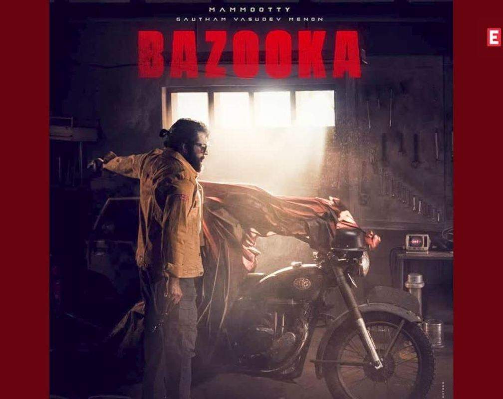 
Mammootty drops a video ahead of the 'Bazooka’ first look poster release
