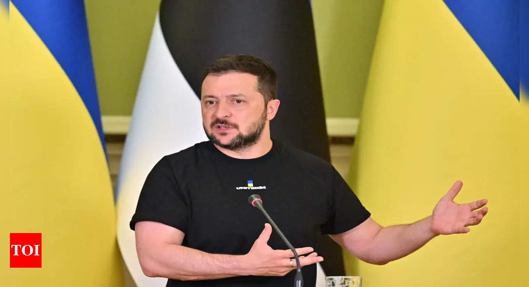 Ukraine President Zelenskyy ‘ready’ for offensive but fears major casualties – Times of India