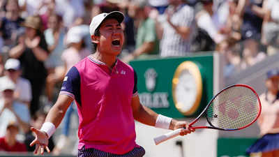Japan's Nishioka ends Seyboth Wild run to make French Open last 16