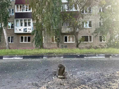 'Frightening': Thousands of Russians flee shelling to Belgorod