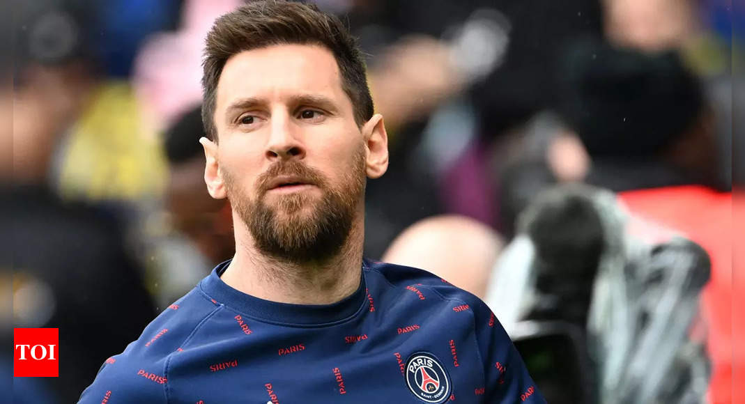 Lionel Messi to leave PSG at end of season | Football News – Times of India