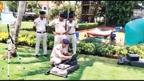 In a first, Goa Police uses drone for G20 meet security