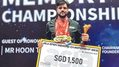 Designs, digits & dates: This memory athlete breaks records