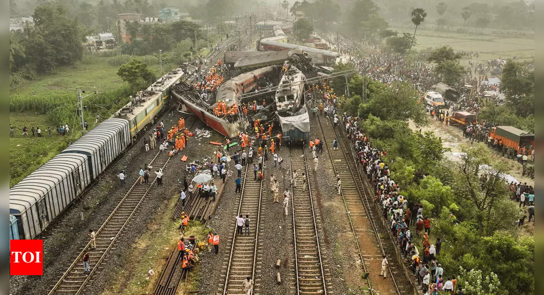 Train Accident News Odisha: NDRF jawan on leave sent 1st accident alert, ‘live location’ | India News