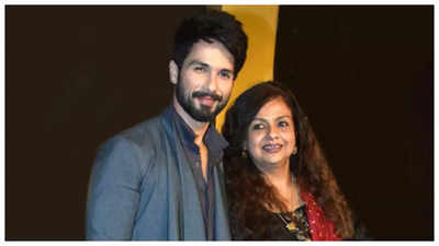 Shahid Kapoor says there are days when he doesn't talk to his mom Neliima Azeem
