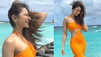 Rakul Preet Singh shells out beachy vibes in orange beachwear