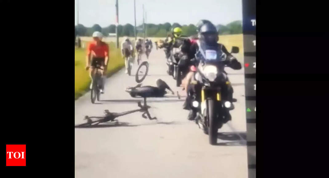 Motorcycle rider dies after collision with cyclist at Ironman Hamburg race | More sports News – Times of India