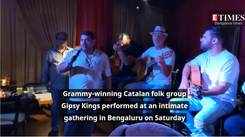 Grammy-winning Gipsy Kings performed at an intimate gathering in Bengaluru