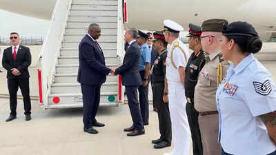 US defence secretary Lloyd Austin arrives in India on two-day visit