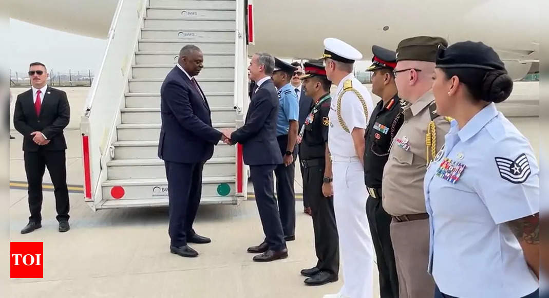 US Defence Secretary Lloyd Austin Arrives In India On Two-day Visit ...