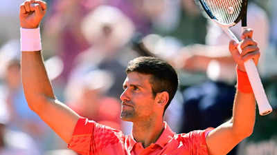 French Open: Djokovic edges closer to Grand Slam record with spot in last eight