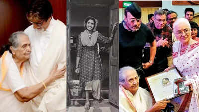 Amitabh Bachchan, Asha Parekh, Sameer Vidwans react to the passing away of Sulochana Latkar