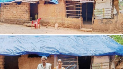 NSS volunteers of polytechnic college repair houses of poor