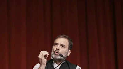 He is driving Indian car looking into rear-view mirror, it's crashing': Rahul Gandhi attacks PM Modi