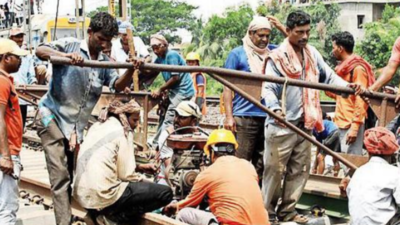 Goods train trial run on accident-hit Bhadrak-Kharagpur section a success
