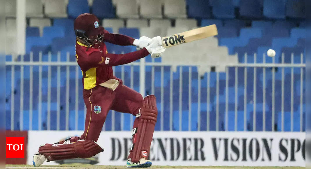 1st ODI: Ton-up Brandon King helps West Indies brush aside UAE | Cricket News – Times of India
